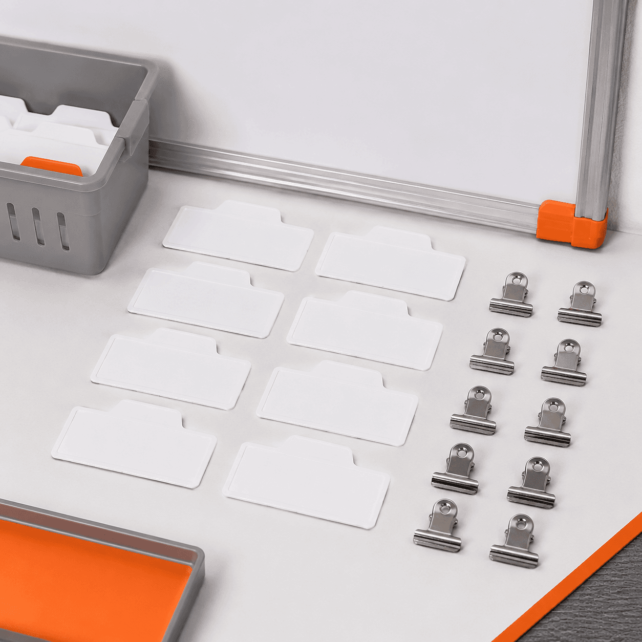Reusable blank labels