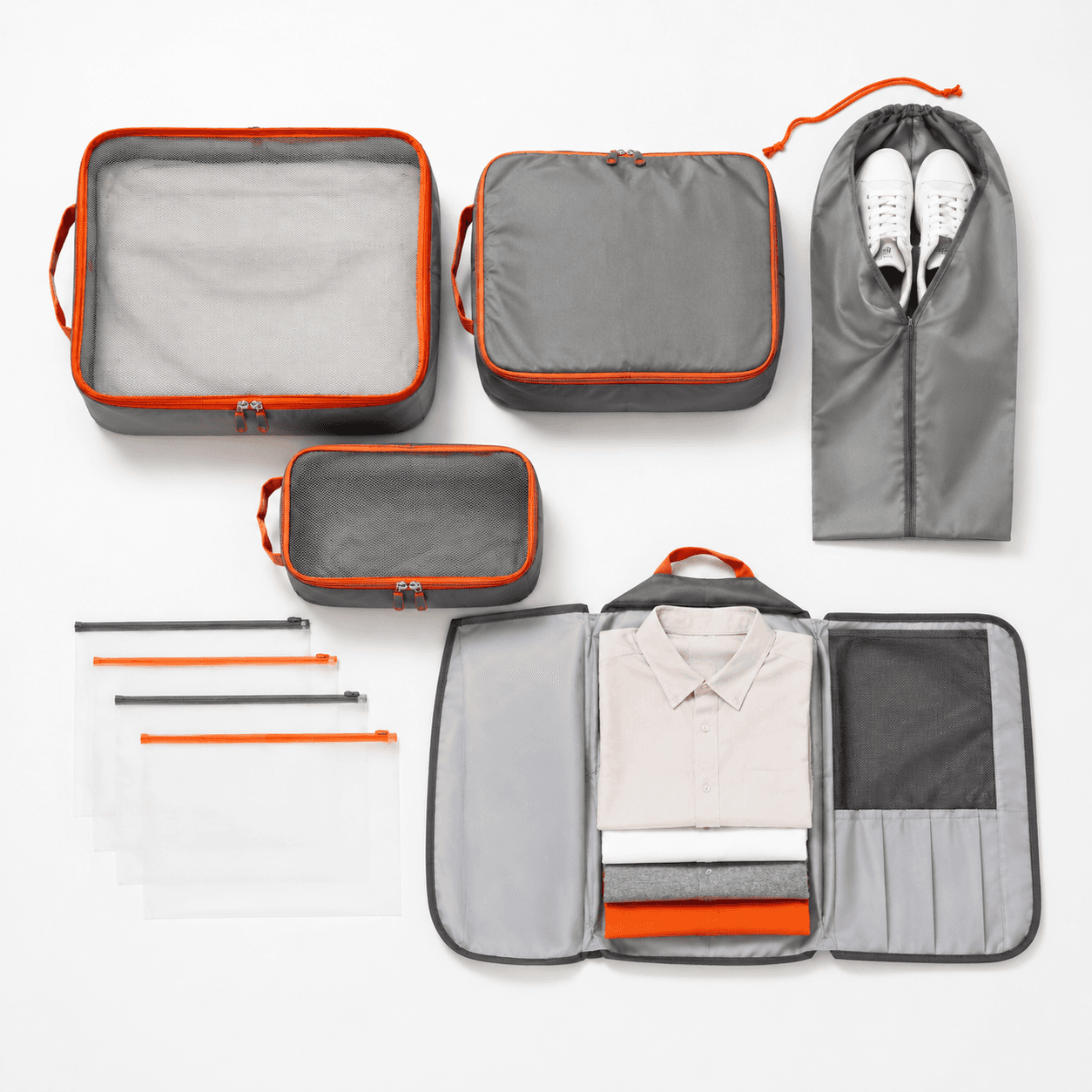 Travel Pack kit of ordinary household items